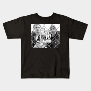 Straight Outta Scranton Kids T-Shirt